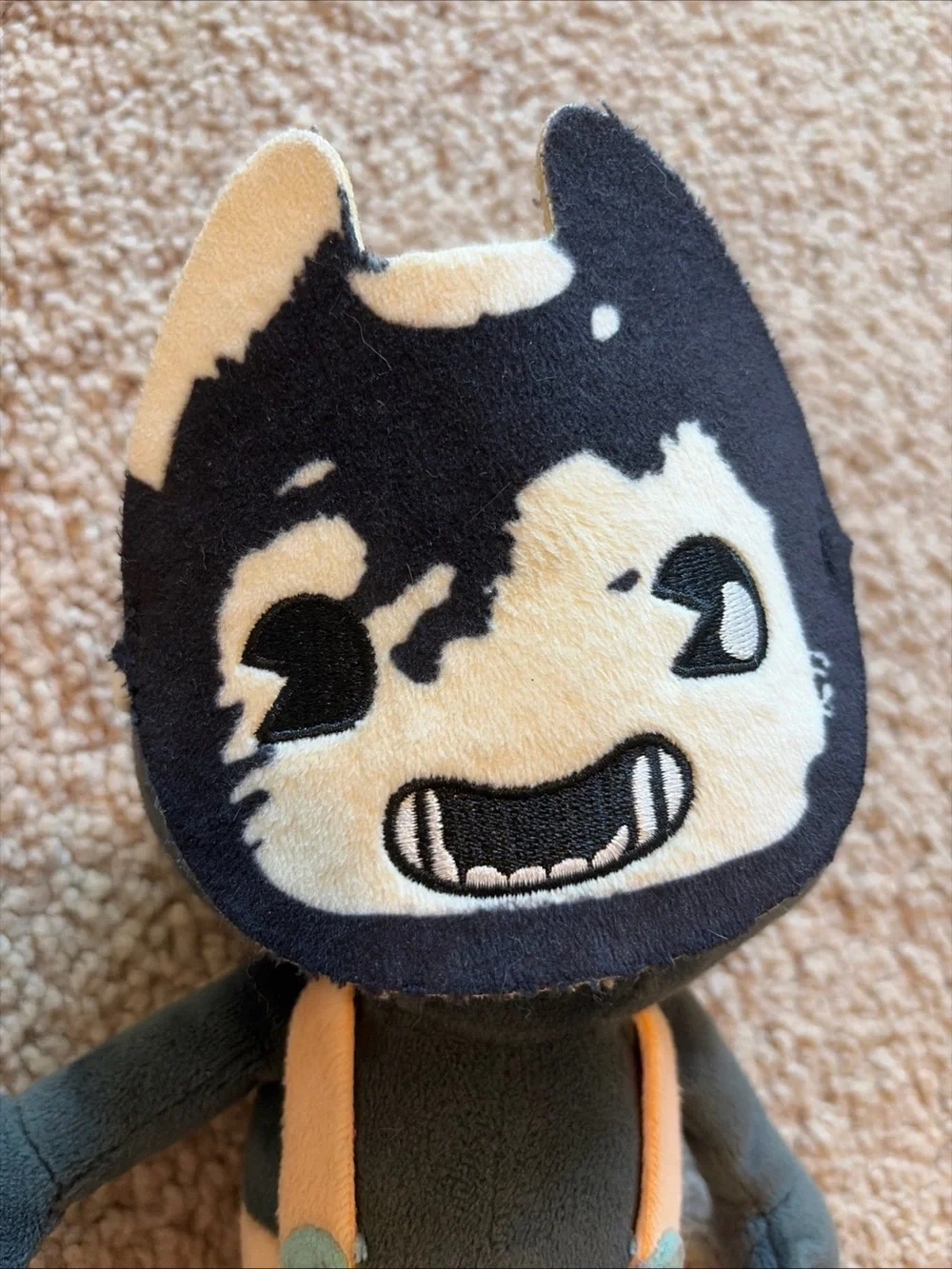 BENDY &THE INK MACHINE WITH REMOVABLE MASK 10” PLUSH SAMMY LAWRENCE